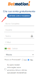 Betfair página inicial